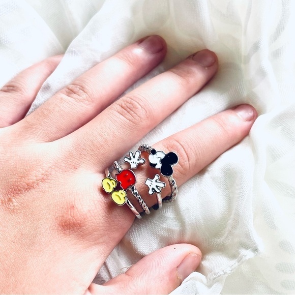 NWOT Mickey Mouse Adjustable Ring - Perfect Gift for Women, Girls, or Boys - Picture 8 of 13